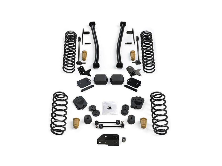 JL 2dr: TeraFlex 2.5" Sport ST2 Suspension System – No Shocks – 1612200