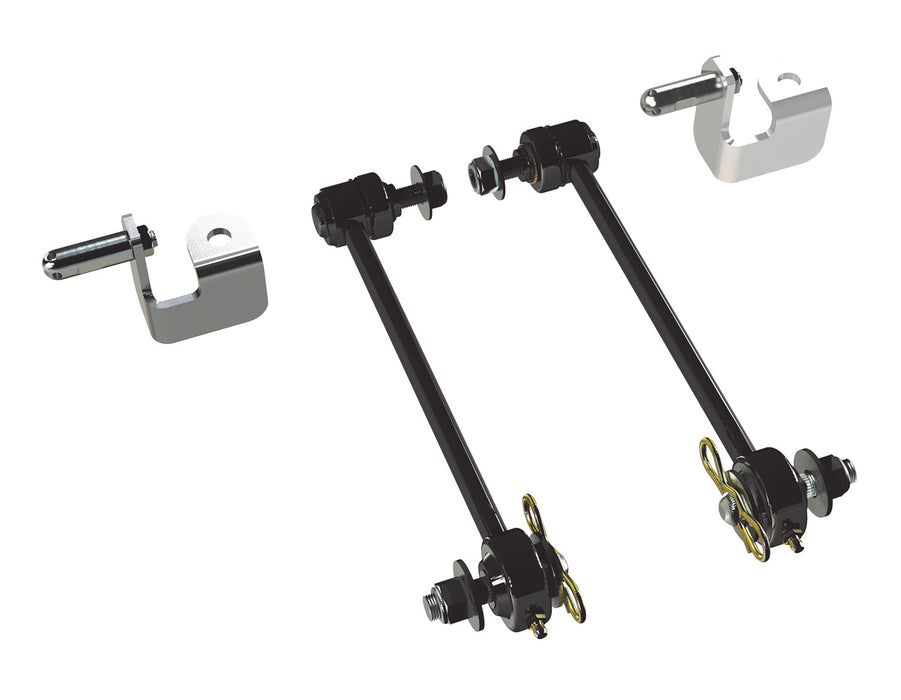 JK: 8.5” Front Sway Bar Quick Disconnect Kit (0-2.5” Lift)