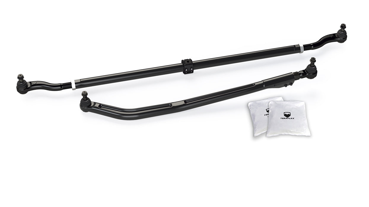 JL / JT: HD Chromoly Tie Rod Kit & HD Forged Drag Link Kit (2–6” Lift)