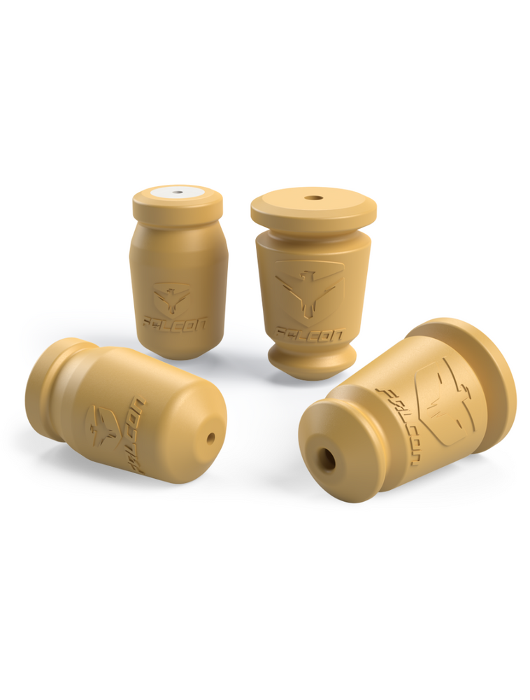 JL: Progressive Bump Stop Kit – Front & Rear (0-4.5” Lift)