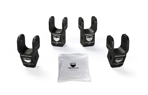 JL: 2” Shock Extension Kit – Front & Rear (2–2.5” Lift)