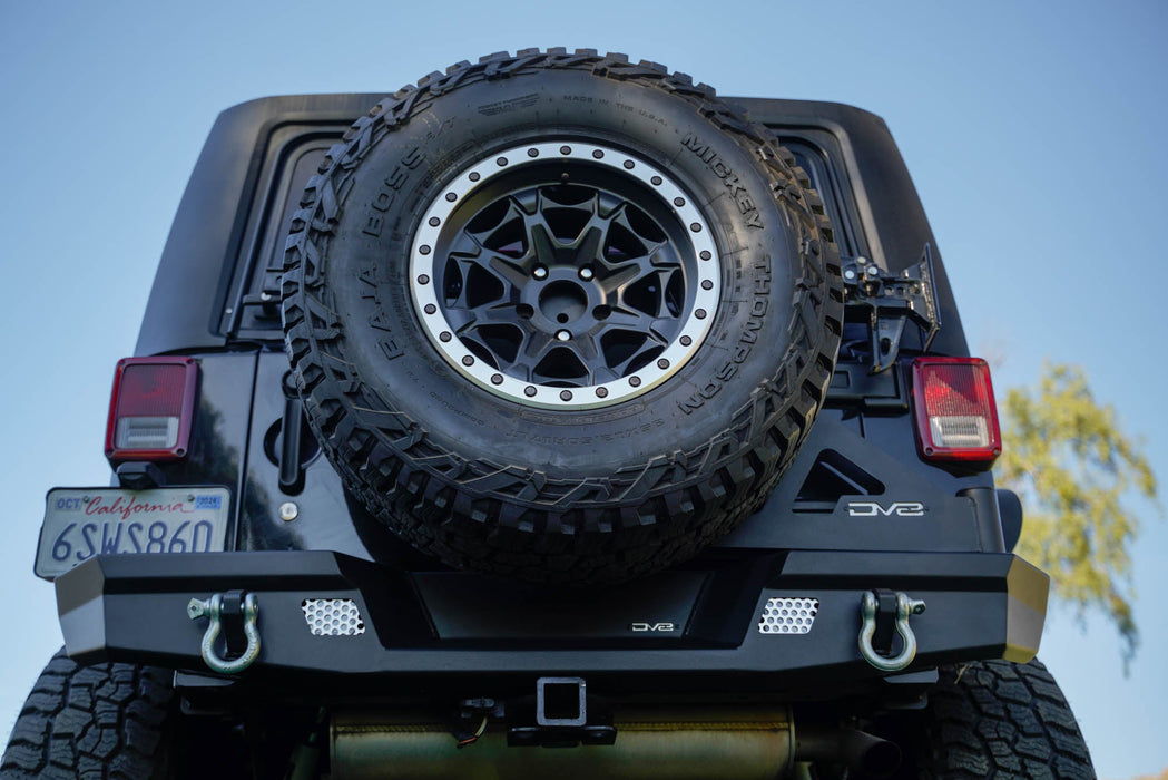 DV8 2007-2018 Wrangler JK – Tire Carrier for MTO Bumper – TCJK-13