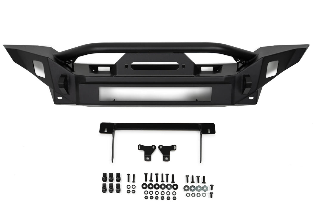DV8 2007-2026 Jeep Wrangler JK/JL & Gladiator JT – FS-7 Mid-Width Winch Front Bumper – FBJL-07