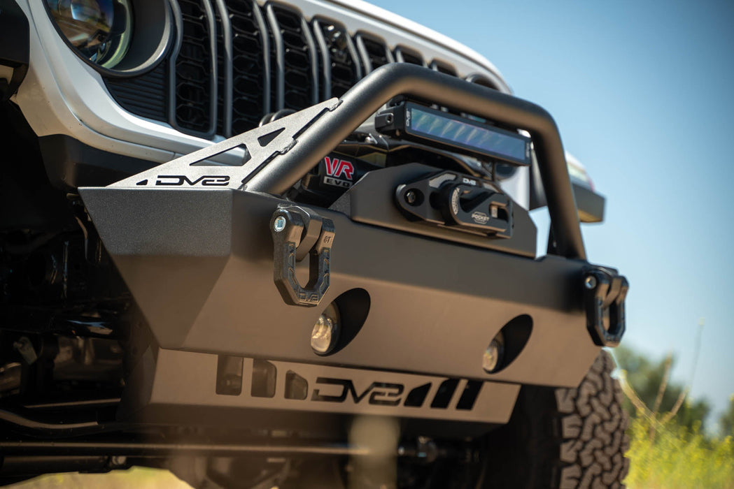 DV8 2007-2026 Jeep Wrangler JK/JL & Gladiator JT – FS-15 Series Front Bumper – FBJL-05