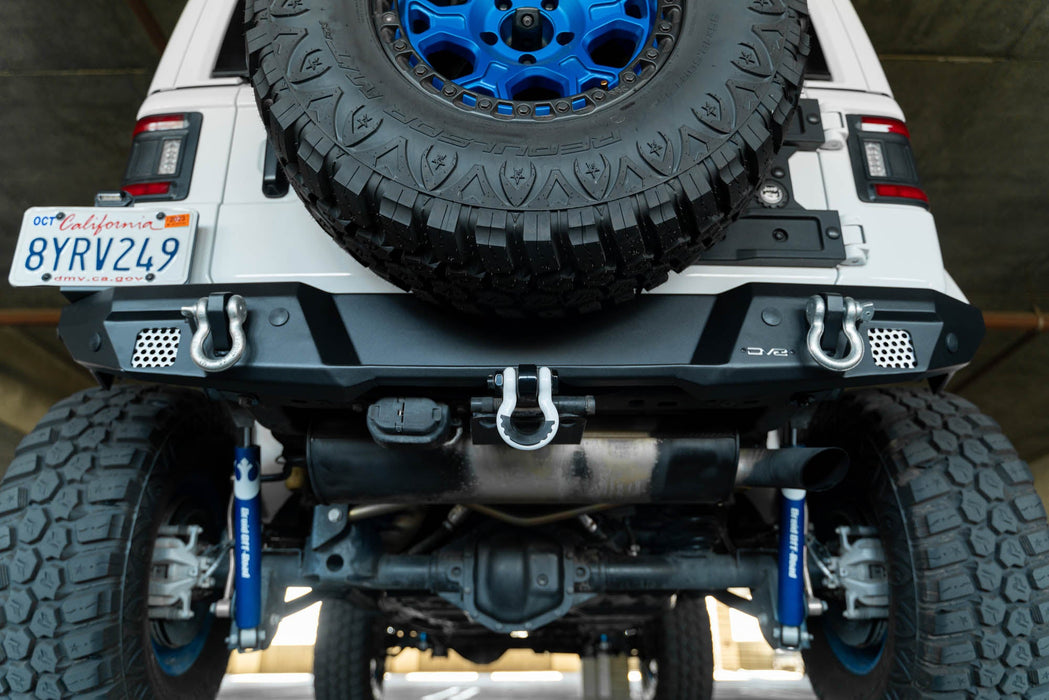DV8 2018-2026 Jeep Wrangler JL – FS-7 Series Rear Bumper – RBJL-12