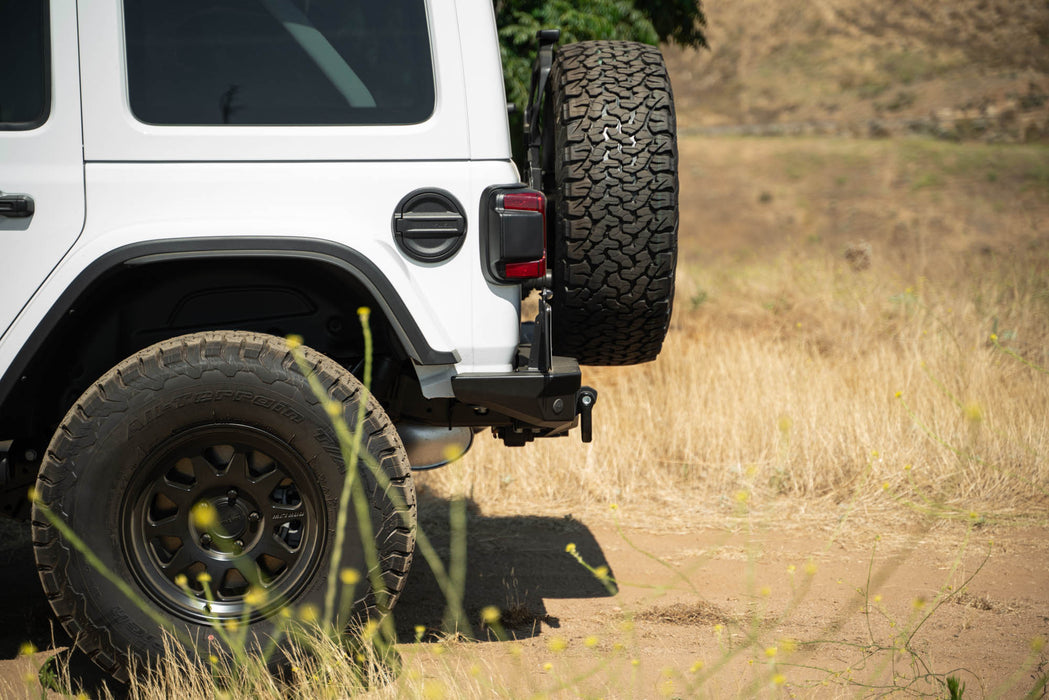 DV8 2018-2026 Jeep Wrangler JL – MTO Series Rear Bumper – RBJL-13