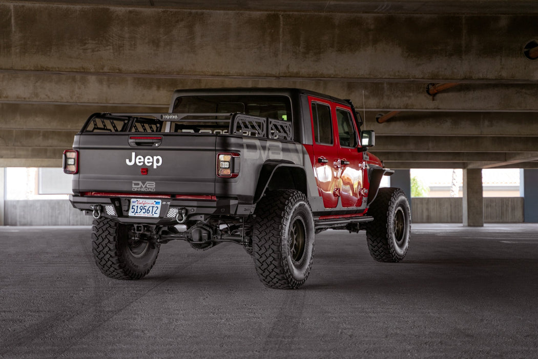 DV8 2020-2026 Jeep Gladiator JT – FS-7 Series Rear Bumper – RBGL-06