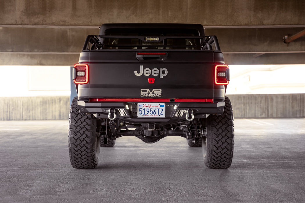 DV8 2020-2026 Jeep Gladiator JT – FS-7 Series Rear Bumper – RBGL-06