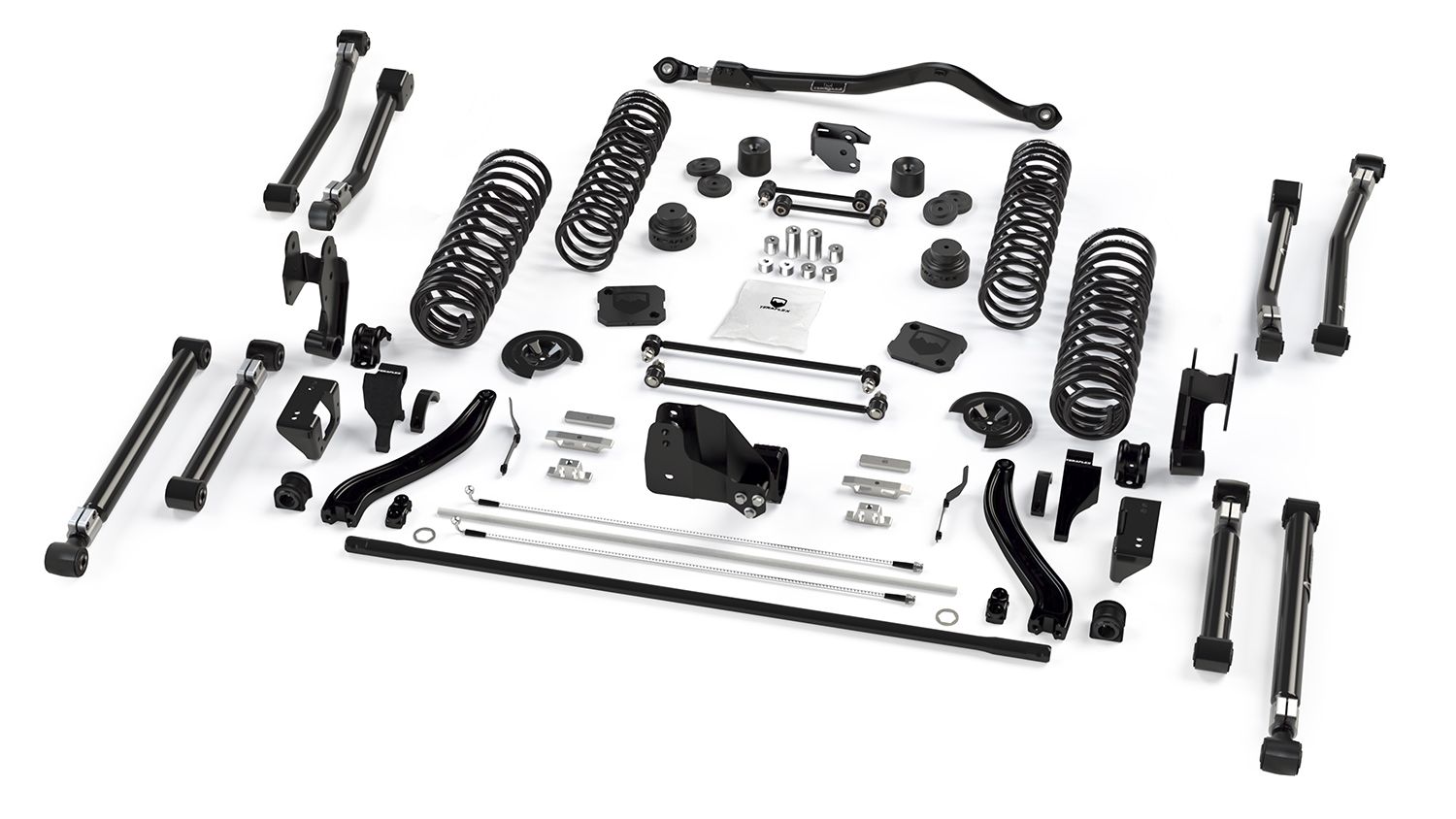 JT: TeraFlex 3.5" Alpine CT3 Short Arm Extended-Travel Suspension System – No Shocks