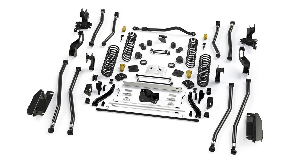 JT: TeraFlex 3.5" Alpine CT3 Long Arm Extended-Travel Suspension System – No Shocks