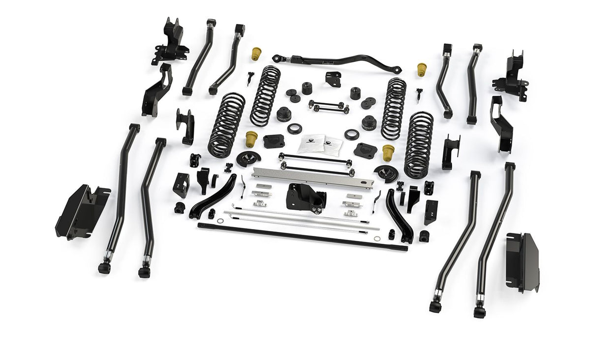 JT: TeraFlex 4.5" Alpine CT4 Long Arm Extended-Travel Suspension System – No Shocks