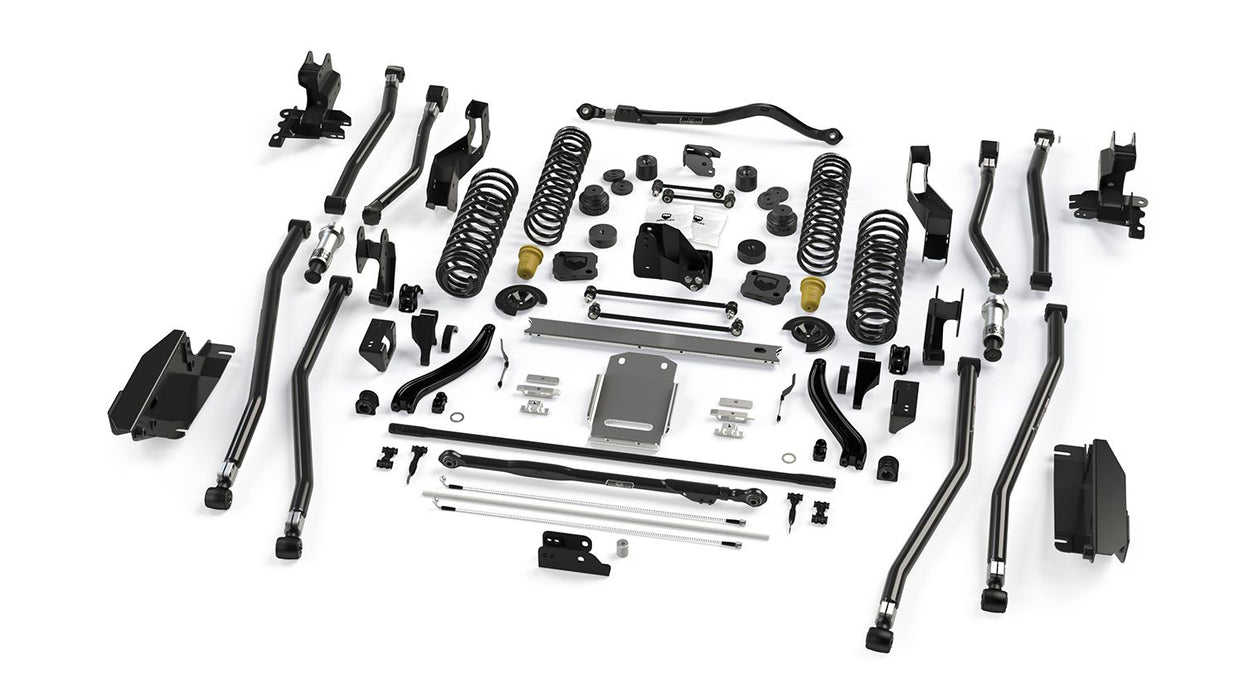 JT: TeraFlex 3.5" Alpine RT3 Long Arm Extended-Travel Suspension System – No Shocks