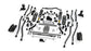 JT: TeraFlex 3.5" Alpine RT3 Long Arm Extended-Travel Suspension System – No Shocks