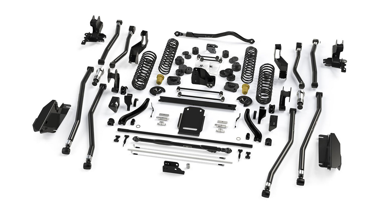 JT: TeraFlex 4.5" Alpine RT4 Long Arm Extended-Travel Suspension System – No Shocks