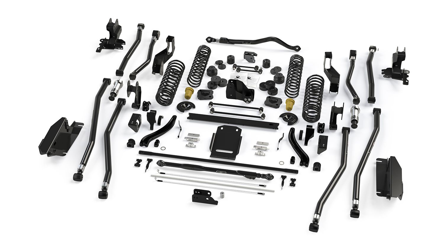 JT: TeraFlex 4.5" Alpine RT4 Long Arm Extended-Travel Suspension System – No Shocks