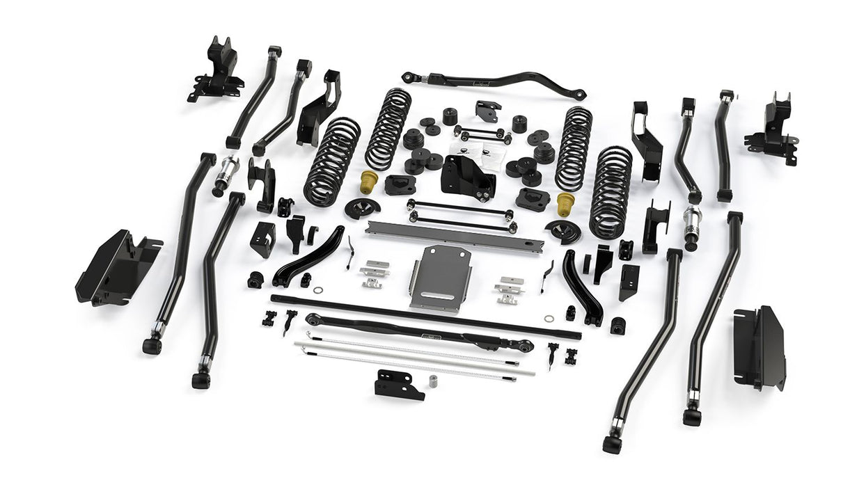 JT: TeraFlex 4.5" Alpine RT4 Long Arm Extended-Travel Suspension System – No Shocks
