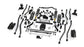 JT: TeraFlex 4.5" Alpine RT4 Long Arm Extended-Travel Suspension System – No Shocks
