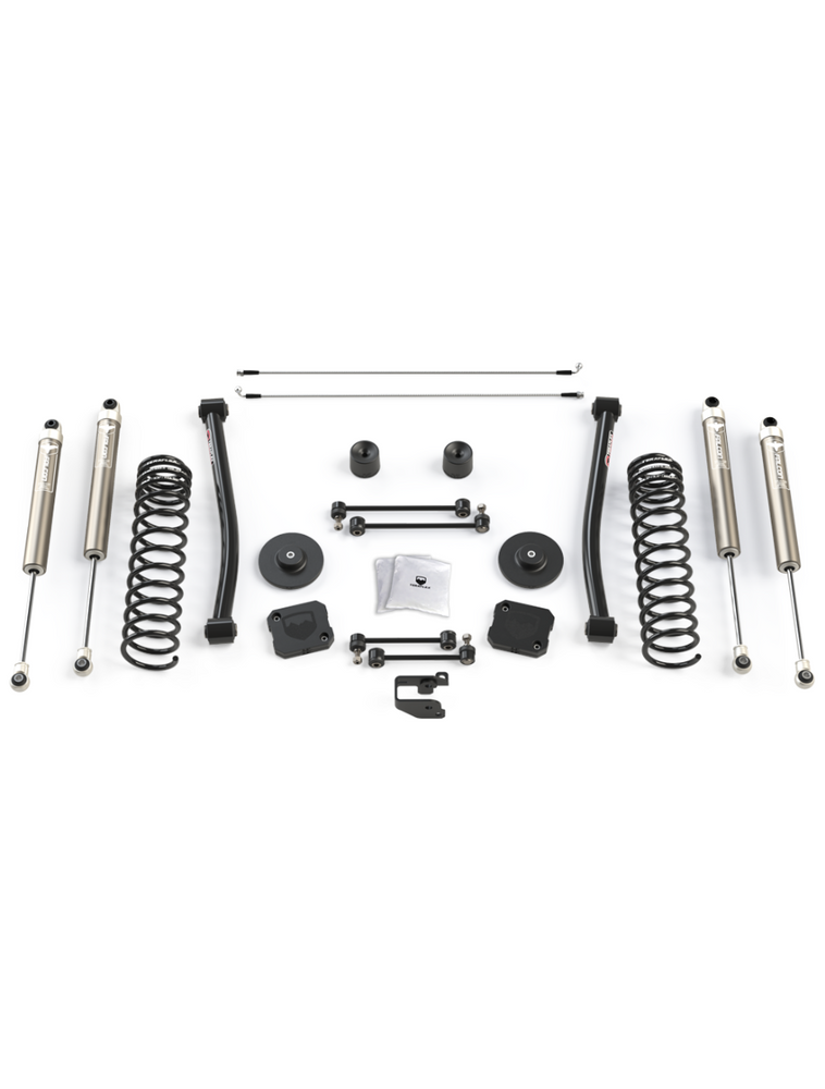 TeraFlex 2041000 2.5" Trail Select Sport Kit with Falcon 1.1 Shocks, Jeep Gladiator JT