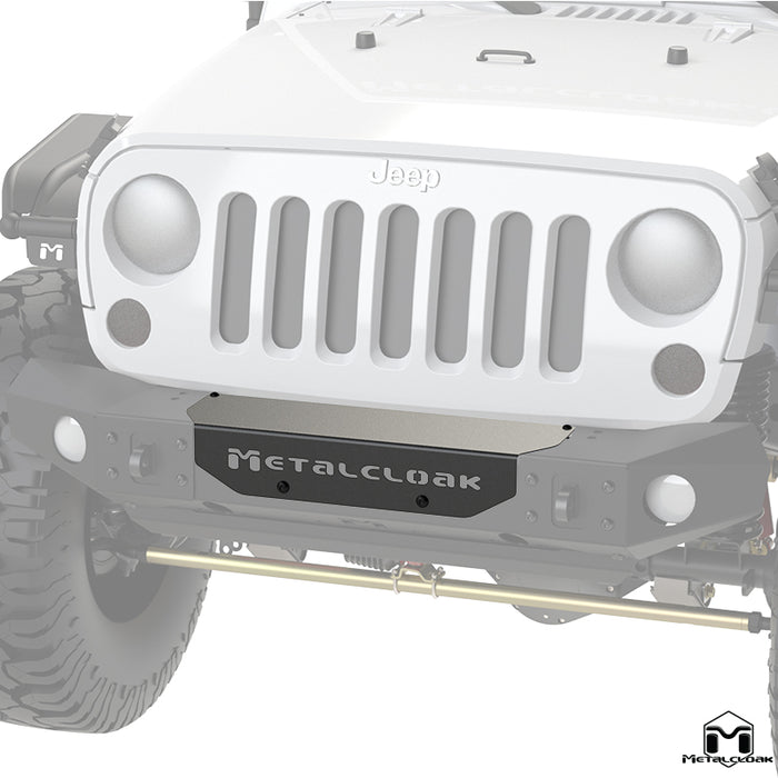 Frame-Built Bumper No-Winch Cover Plate, JK/JL/JT