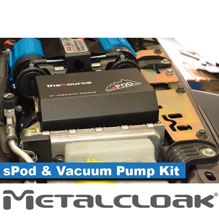 JK Wrangler (2012-2018) sPod Mount & Vacuum Pump Relocation Kit