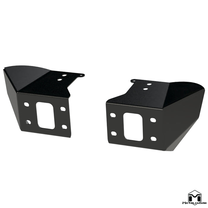 46" Crawler Caps for Frame-Built Bumper, JK/JL/JT
