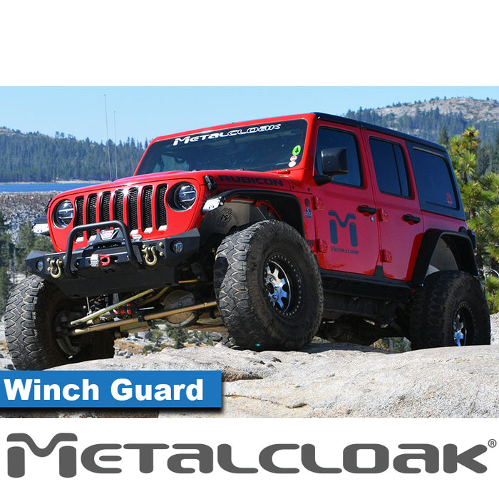 Winch Guard for Frame-Built Bumper, JK/JL/JT