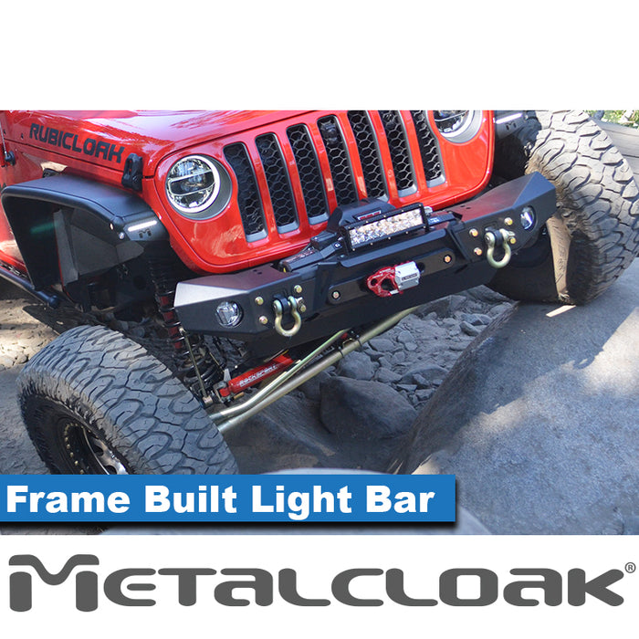 Frame-Built Bumper Light Bar, JK/JL/JT