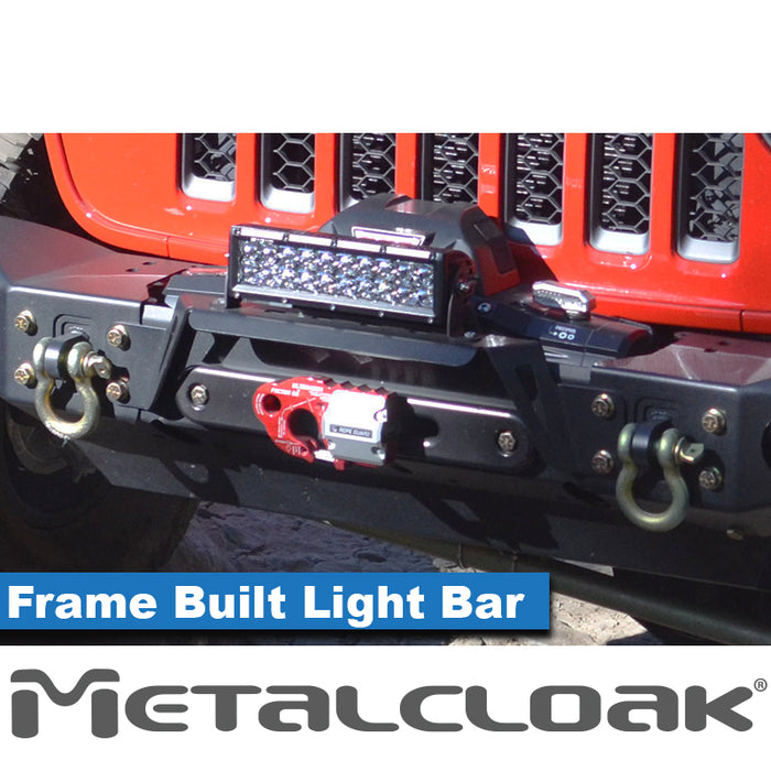 Frame-Built Bumper Light Bar, JK/JL/JT