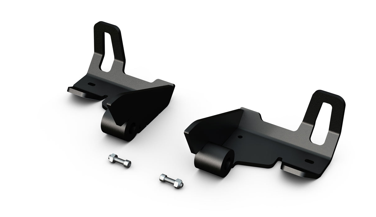 JK: Falcon Bolt-On Shock Skid Plate Kit – Rear