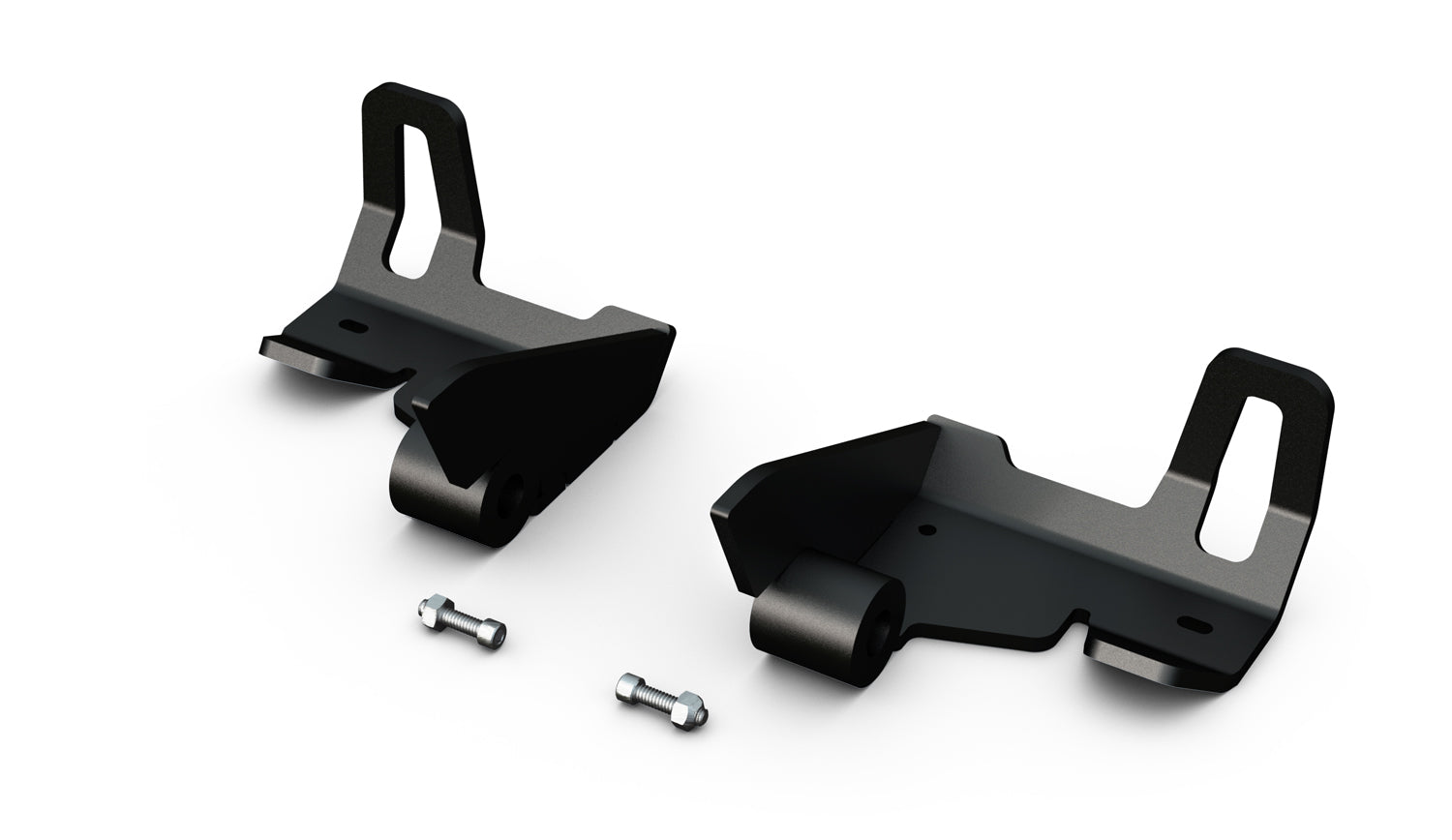 JK: Falcon Bolt-On Shock Skid Plate Kit – Rear