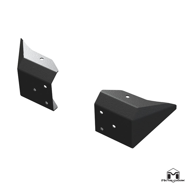 62" Rear Crawler Caps, JK Wrangler