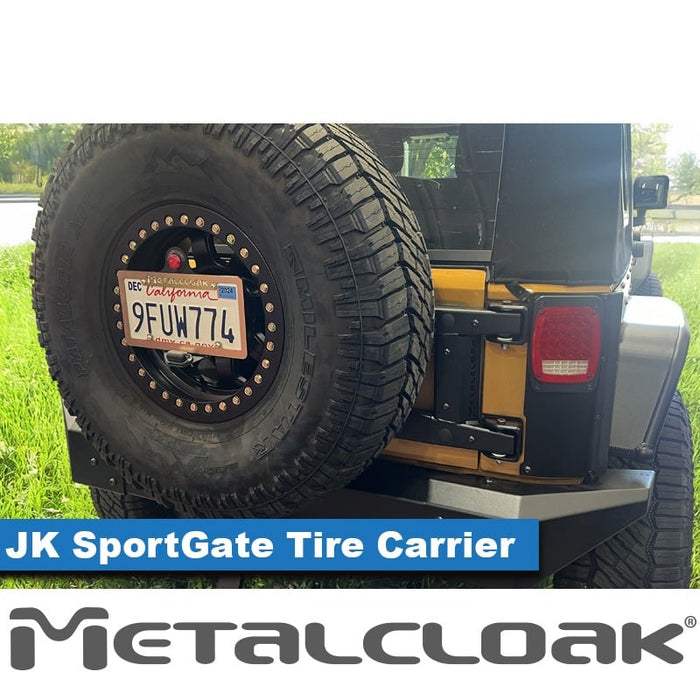 JK Wrangler SportGate Tire Carrier