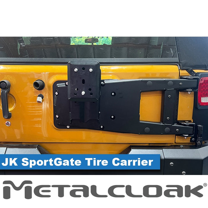 JK Wrangler SportGate Tire Carrier