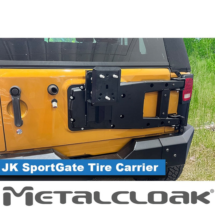 JK Wrangler SportGate Tire Carrier