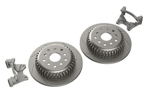JK: Rear Performance Big Rotor Kit w/ Slotted Rotors – 5x5” & 5x5.5"