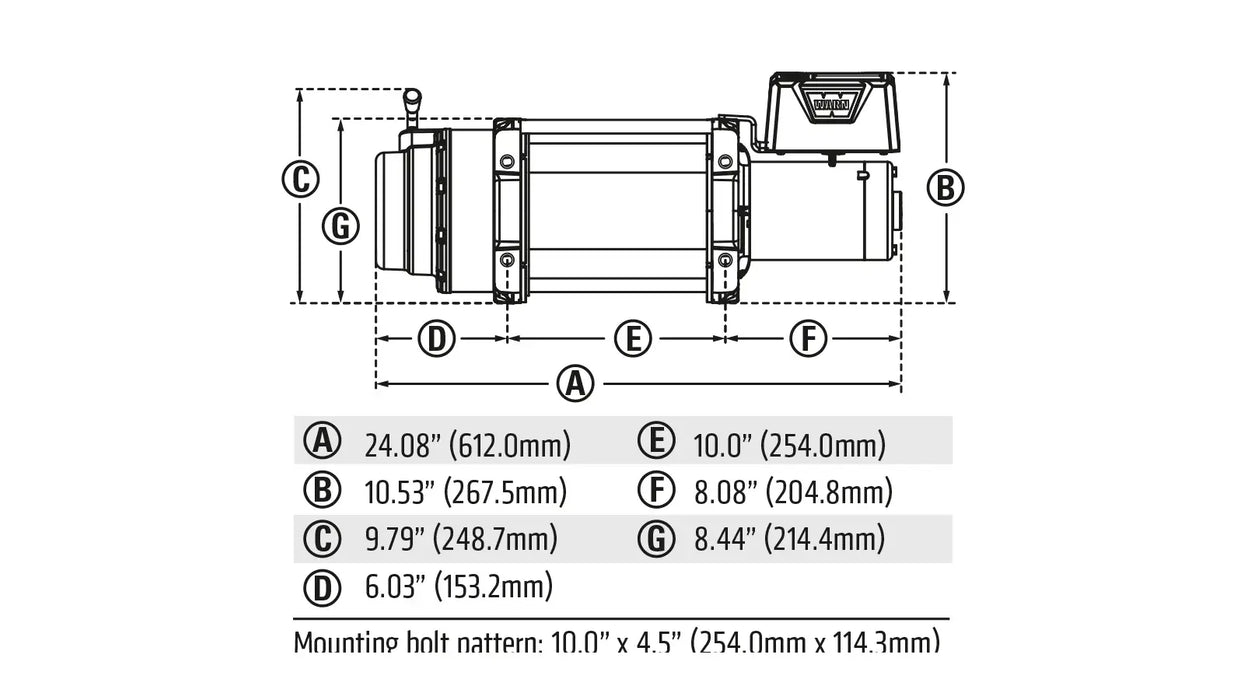 WARN M15 Winch 47801