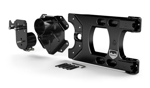 JK: Alpha HD Hinged Spare Tire Carrier & Adjustable Spare Tire Mount Kit – 5x5”