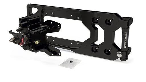 JL: Alpha HD Hinged Spare Tire Carrier & Adjustable Spare Tire Mount Kit (5x5”)