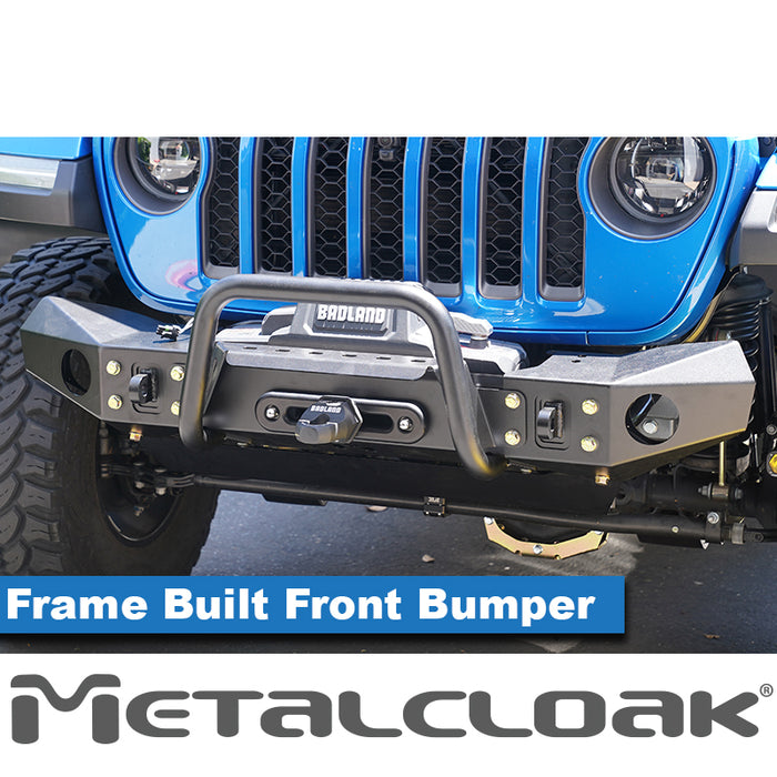 JL Wrangler / JT Gladiator Frame-Built Front Bumper Base