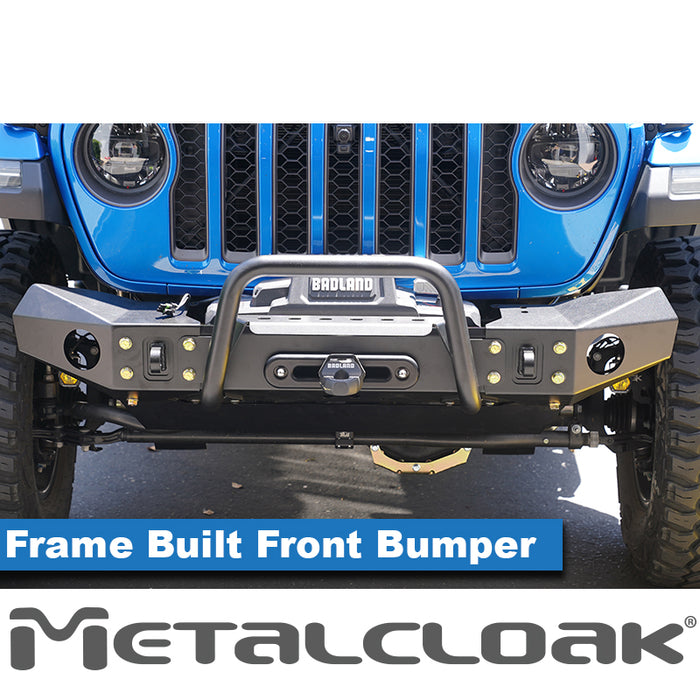 JL Wrangler / JT Gladiator Frame-Built Front Bumper Base