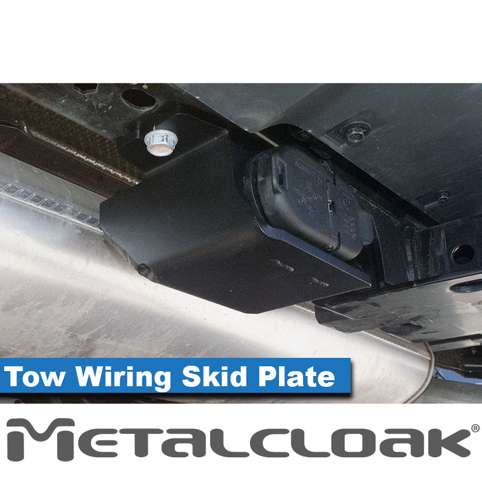 JL Wrangler Tow Wiring Skid Plate