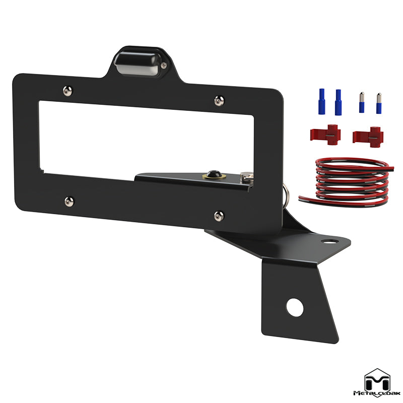 JL Wrangler Rear Bumper License Plate Mount