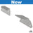 JL Wrangler Spare Tire Delete Flag/Antenna Tabs