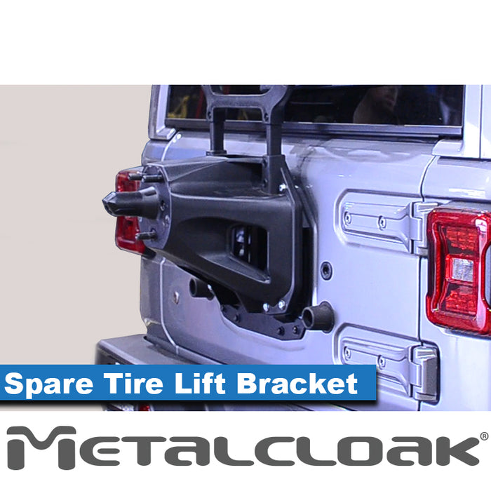 JL Wrangler Spare Tire Lift Bracket
