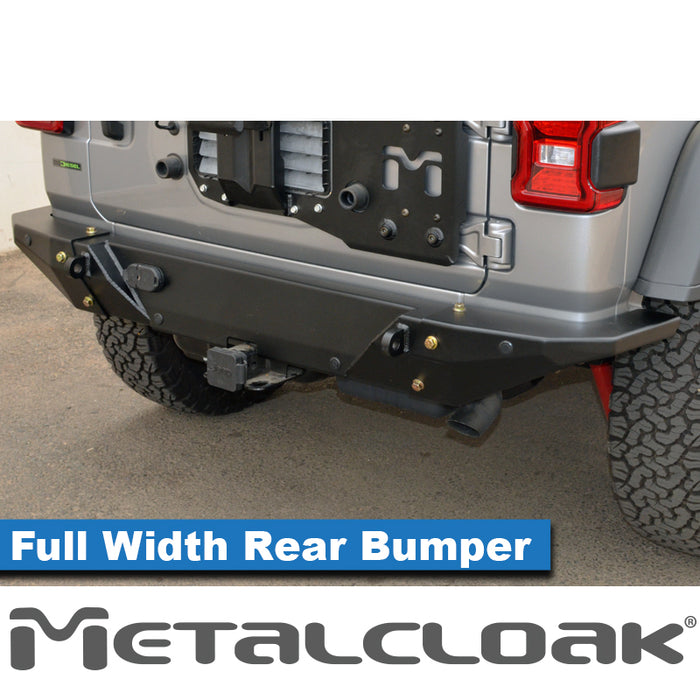 JL Wrangler Full Width Rear Bumper