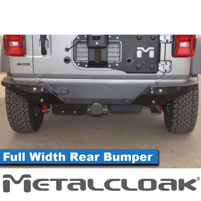 JL Wrangler Full Width Rear Bumper
