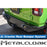 JL Wrangler Crawler Narrow Width Rear Bumper, Black Powder Coat