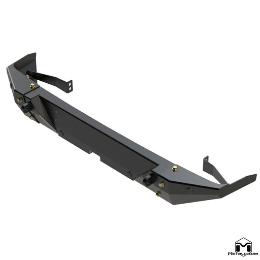 JL Wrangler Crawler Narrow Width Rear Bumper, Black Powder Coat