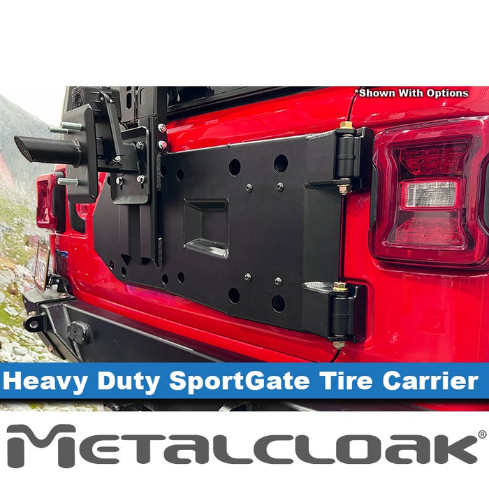JL Wrangler Heavy Duty SportGate Tire Carrier