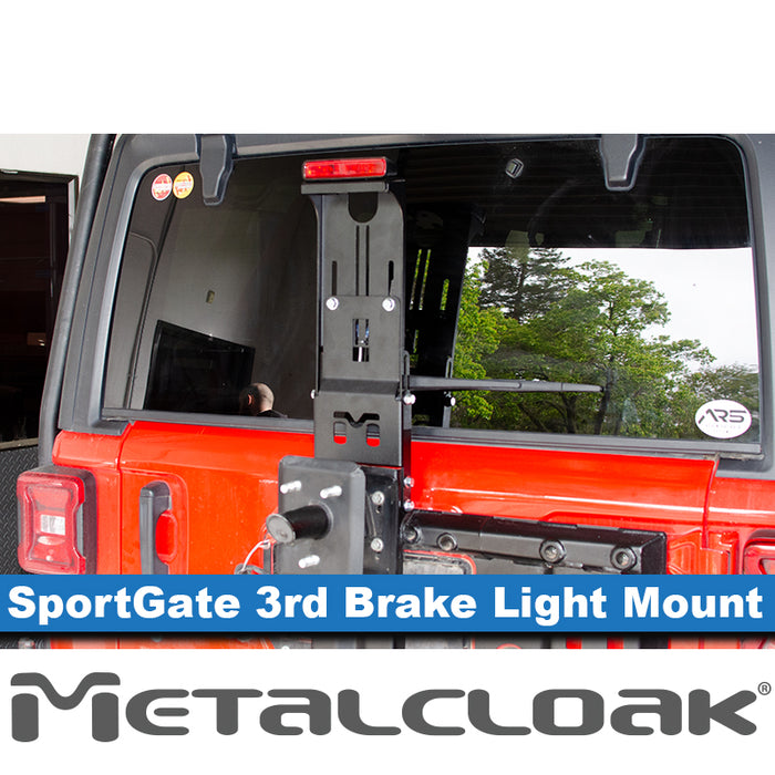 JL Wrangler SportGate Stock 3rd Brake Light Mount